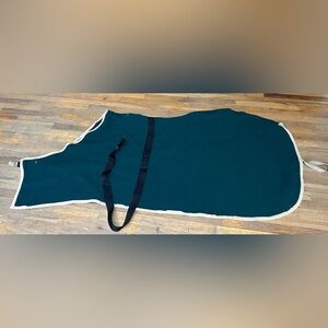 Horse Tack - 73” Green Fleece Cooler Sheet